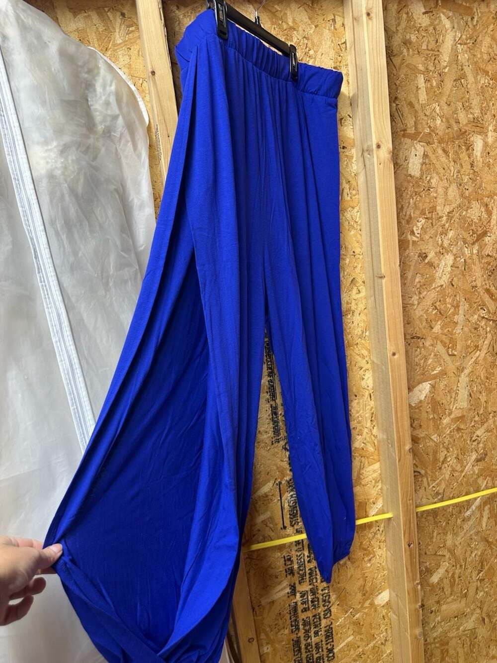 Zenana Split Side Harem Pants Size 3X Blue Loose Fit Summer